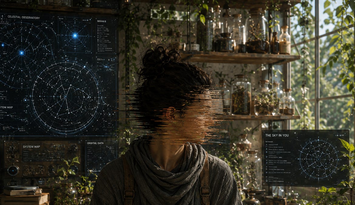 Portrait-like station dispatch artwork